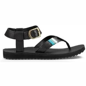 Teva Women's Original Sandal Crafted Leather Black 10